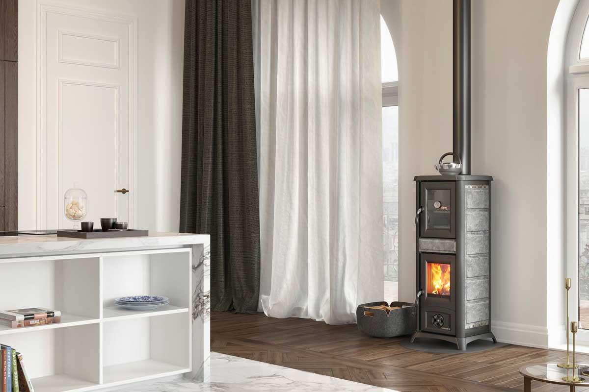 Kaminofen Gemma Forno Naturstein von La Nordica